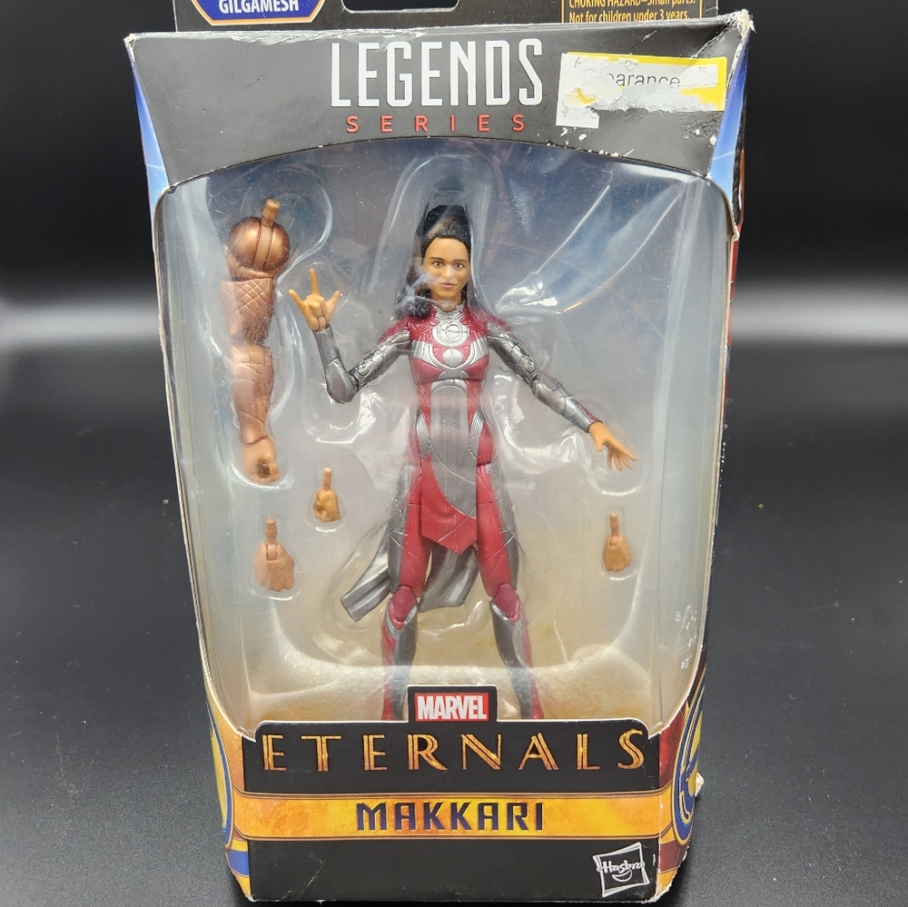 Marvel Eternals Actoon Figure, Makkari, Build A Figure New Sealed